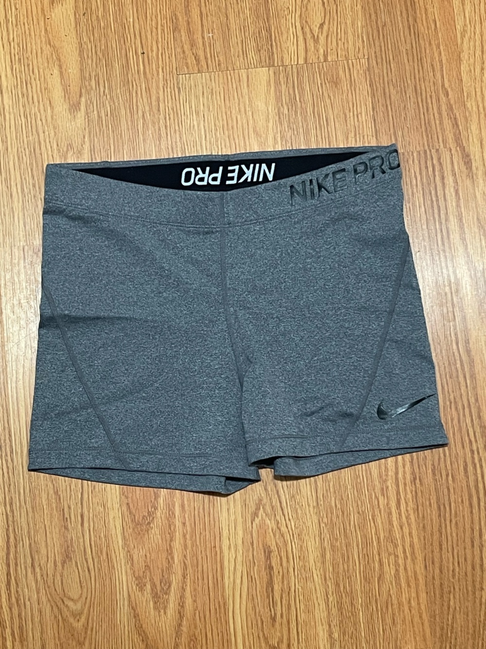 Nike Pro Women's Dark Gray Performance Bike Shorts